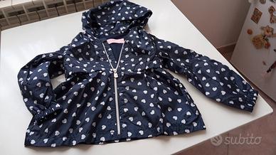giubbino leggero bambina 5-6 anni