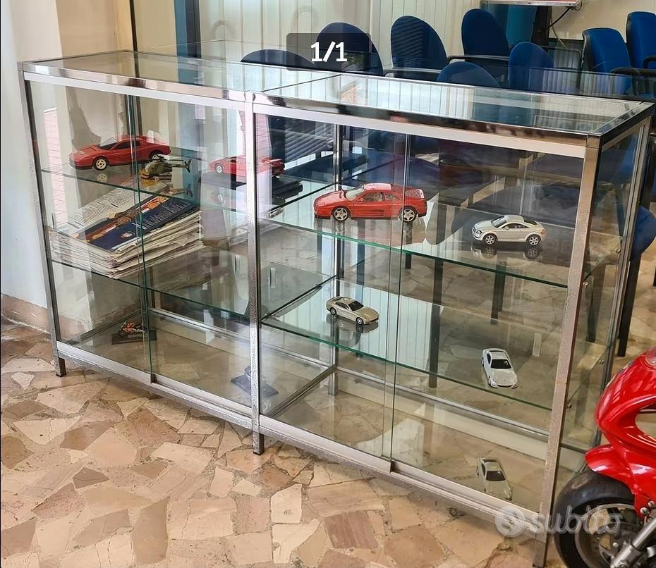 Vetrina vetrinetta cristallo per esposizione - Arredamento e Casalinghi In  vendita a Pescara