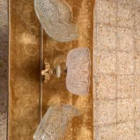 Centrotavola e cestini in cristallo