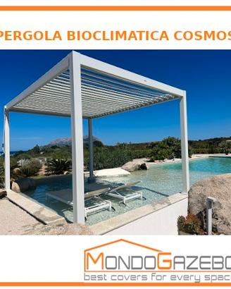 Gazebo COSMOS bioclimatica lamelle pompeiana
