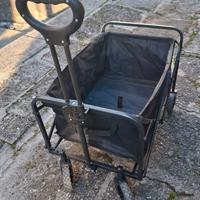 Carrello pieghevole fai da te o spiaggia
