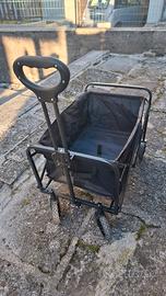 Carrello pieghevole fai da te o spiaggia