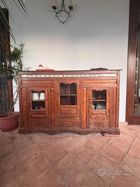 Credenza indiana antica stile etnico