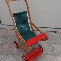 PASSEGGINO PER BAMBOLE ANNI 70