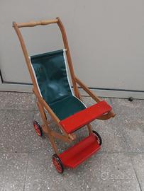 PASSEGGINO PER BAMBOLE ANNI 70