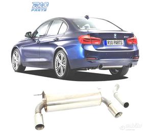 SCARICO SPORTIVO BMW F30 316 320 325 LOOK M DOPPIA