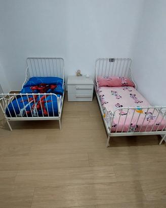 Letti allungabili per bimbi + materassi componibil