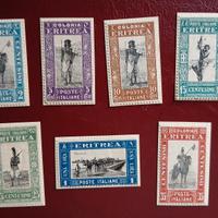 Colonie  italiane Eritrea 1930- Soggetti africani