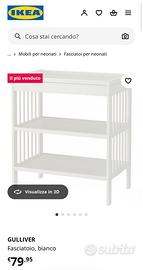 Fasciatoio IKEA Gulliver
