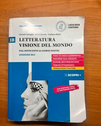 Libro Letteratura Visione del Mondo 3A di Corrado