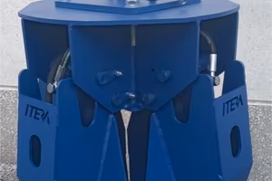 POLIPO IPR800 con perno per gancio gru Pinza Legna