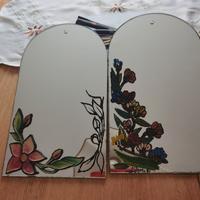 Specchio dipinto a mano