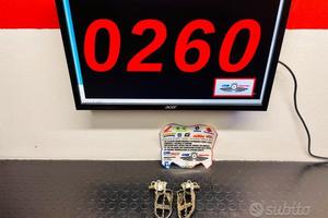 Pedane poggiapiedi honda cr 125 - 250 - 500 telaio