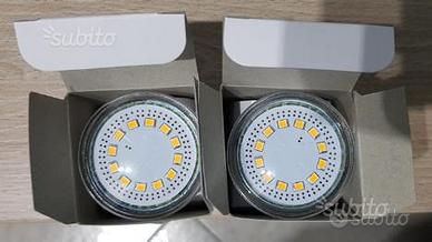 LAMPADINE LED GU10 3W nuove mai usate