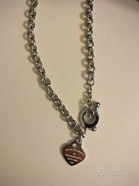 collana, orecchini e bracciale Tiffany
