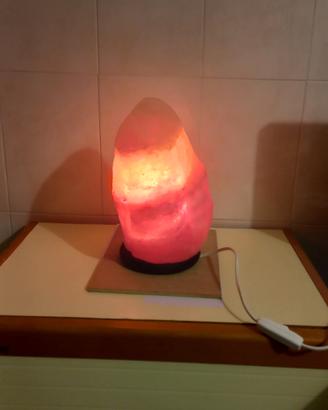 LAMPADA SALE ROSA -peso-6 kg.