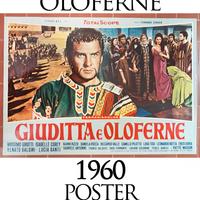 Giuditta e Oloferne 1960 Poster Originale Girotti