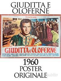 Giuditta e Oloferne 1960 Poster Originale Girotti