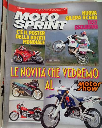Rivista MOTOSPRINT numero 47 del 1990