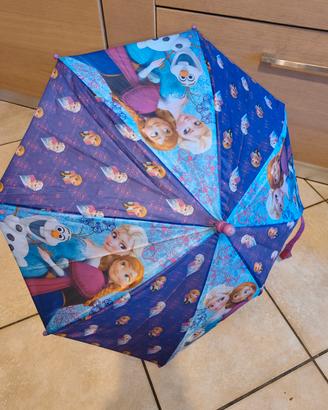 Ombrello bambina Frozen Anna, Elsa & Olaf
