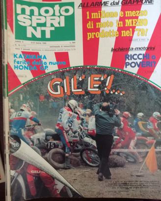 Rivista MOTOSPRINT numero 10 anno 1980