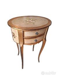 tavolino laccato e oro veneziano