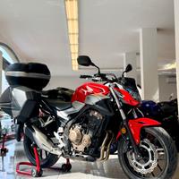 HONDA CB 500 F TRISS DI VALIGE PATENTE A2 FINANZIA
