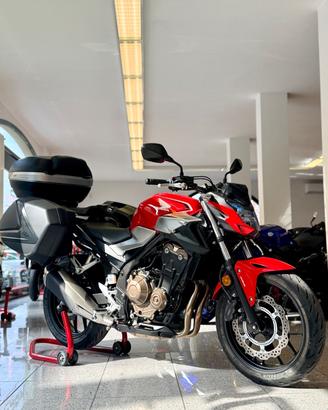 HONDA CB 500 F TRISS DI VALIGE PATENTE A2 FINANZIA