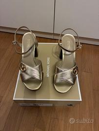 Sandali dorati numero 36 Michael Kors