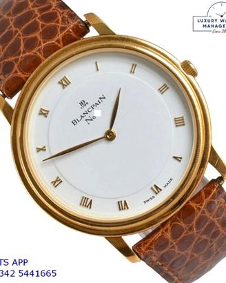 BLANCPAIN Villeret Classic 34MM white dial gold