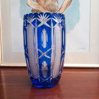 ●Vaso in Vetro Di Boemia 44cm