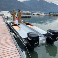 Catamarano offshore diporto mercury 225 efi