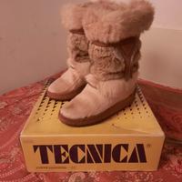 Stivaletti Tecnica pelliccia marmotta