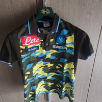 polo SSC  Napoli mimetica 2013/2014 macron