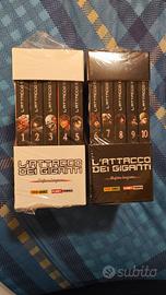 L'attacco dei Giganti 1a ed box 1-10. No naruto.