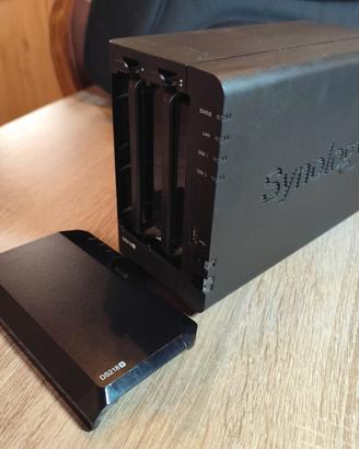 NAS Synology DS218+ (2 baie) + opzione dischi.