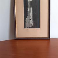quadro contrasto fotografico firmato