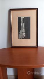 quadro contrasto fotografico firmato