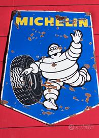 insegna tabella pubblicitaria Michelin 