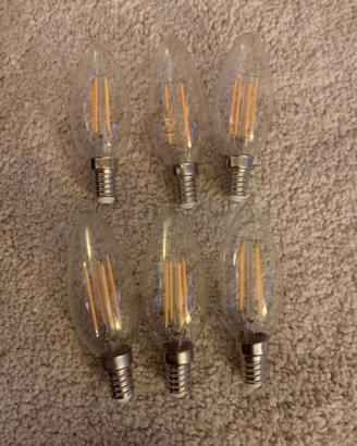 6 lampadine a led da 4W