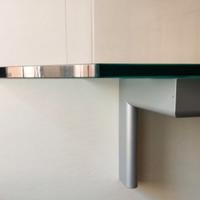 MENSOLA METALLO / VETRO TEMPERATO 