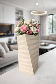 Vaso Cedrick di design moderno artigianale unico