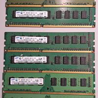 RAM DDR3 varie taglie (2GB, 4GB, 8GB) - TESTATE