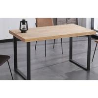 Tavolo da pranzo , ,piano in rovere massello