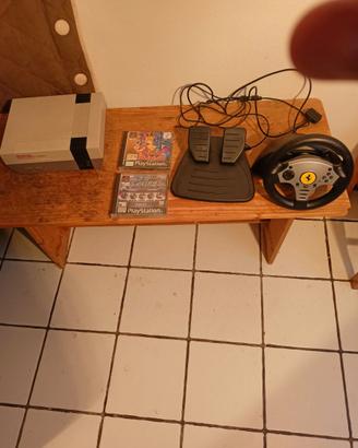 Giochi PlayStation 1 volantino e nes