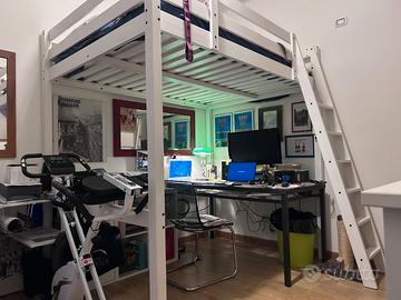 LETTO A SOPPALCO IKEA UNA PIAZZA E MEZZA