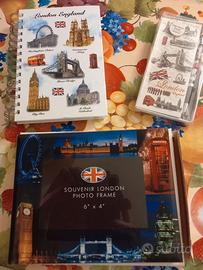 Londra rubrica quaderno e rubrica