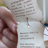 Ceramica Capodimonte lavorata a mano