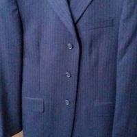 elegante vestito rigato 