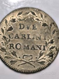 Pio I - 2 carlini romani